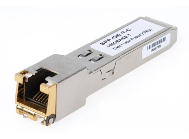 SFP  1000Base-T Copper Interface for SerDes host systems, Cisco